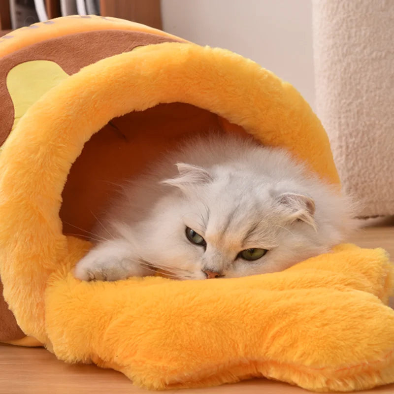 Honey Jar Cat Nest- Warm, Soft, Comfortable and Breathable