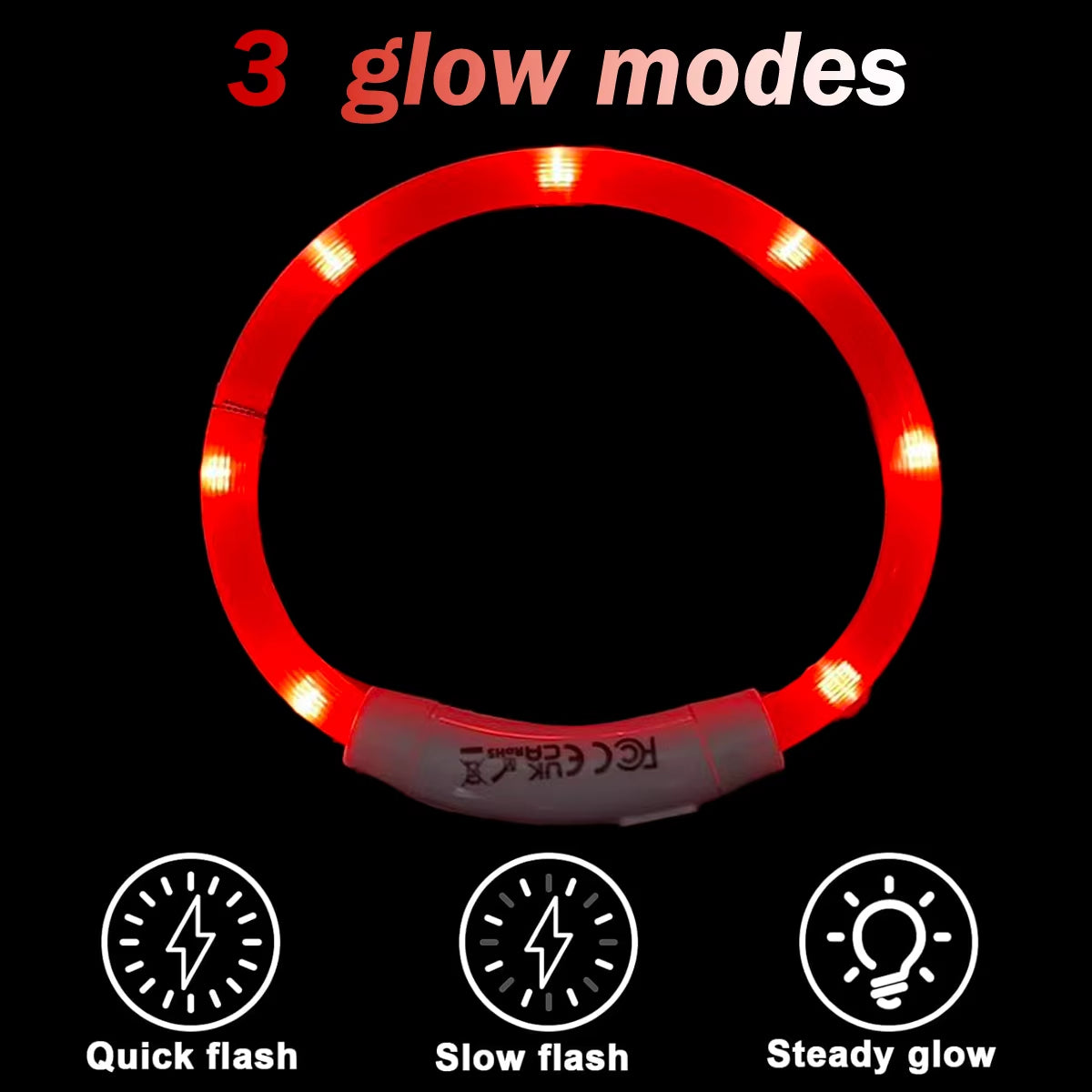 LED Light up Collar 