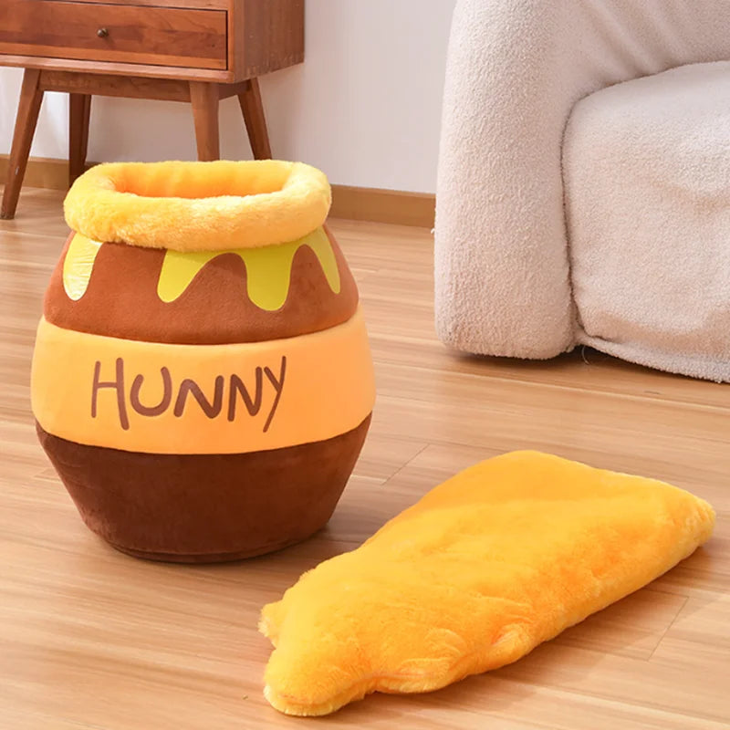 Honey Jar Cat Nest-  Warm, Soft, Comfortable and Breathable