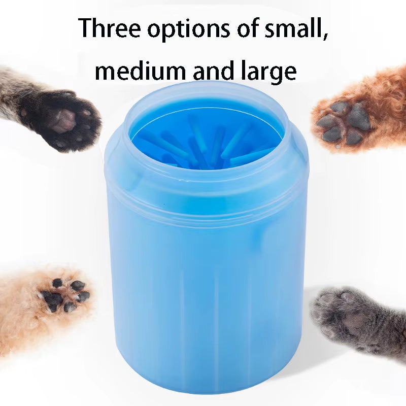 Soft Silicone Dog Paw Cleaner Cup 