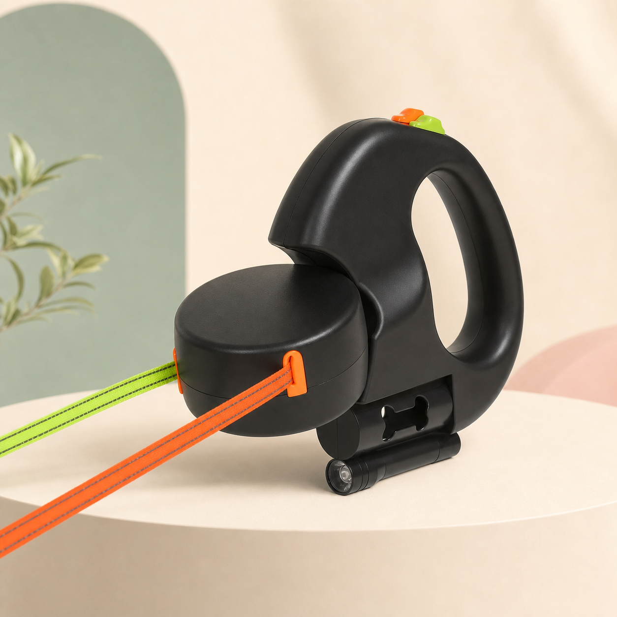 3M Dual Pet Untangle-able Retractable Dog Leash 