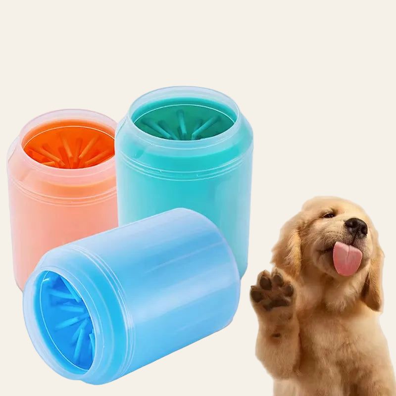 Soft Silicone Dog Paw Cleaner Cup 