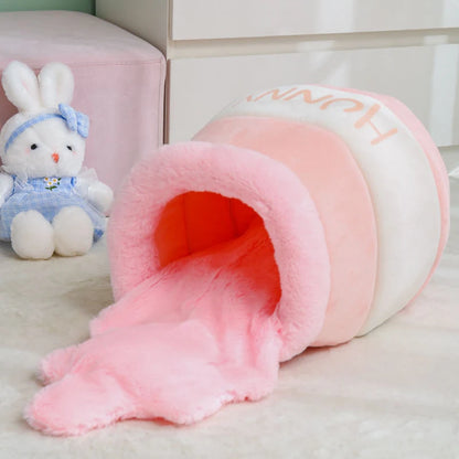 Honey Jar Cat Nest-  Warm, Soft, Comfortable and Breathable