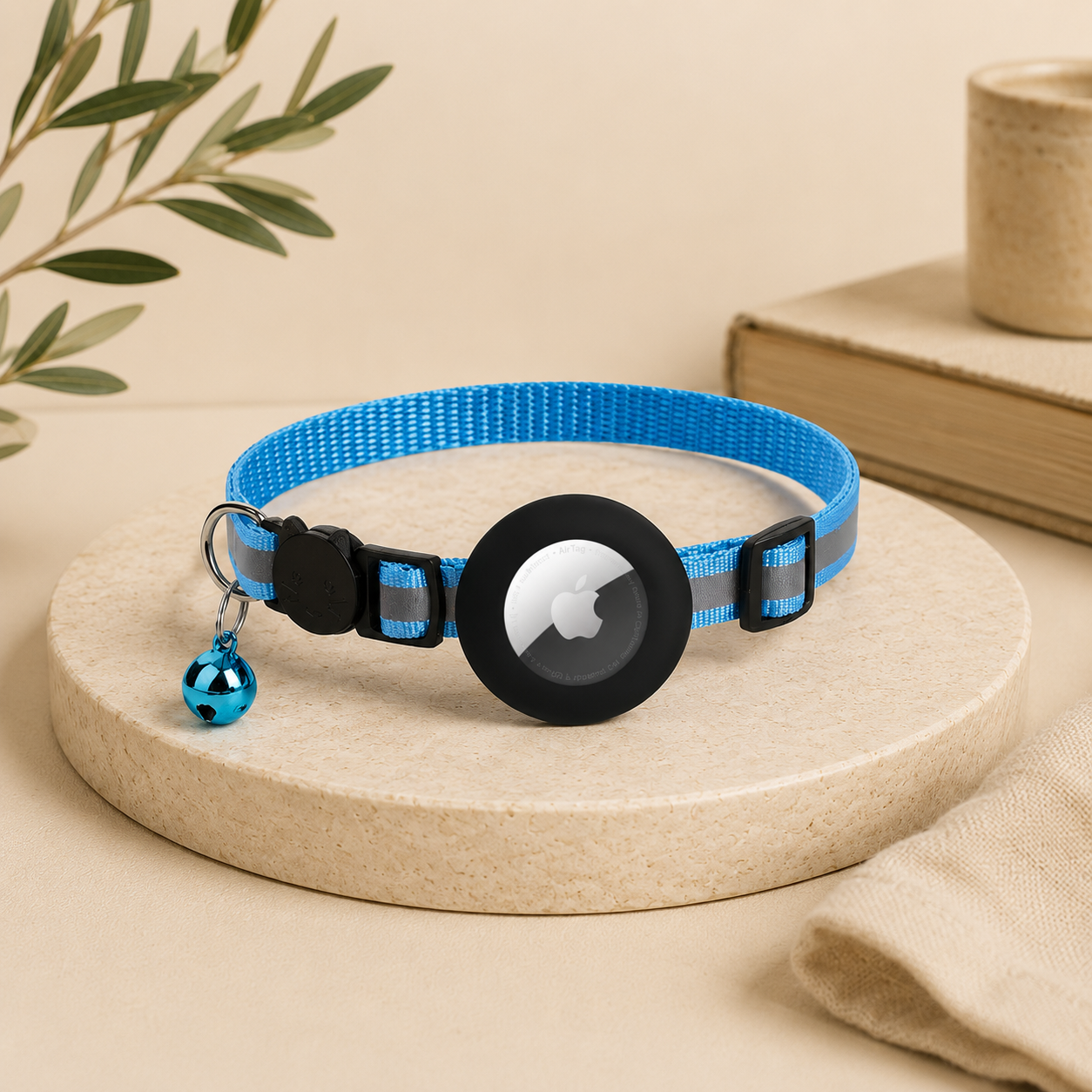 Reflective Cat AirTag Collar