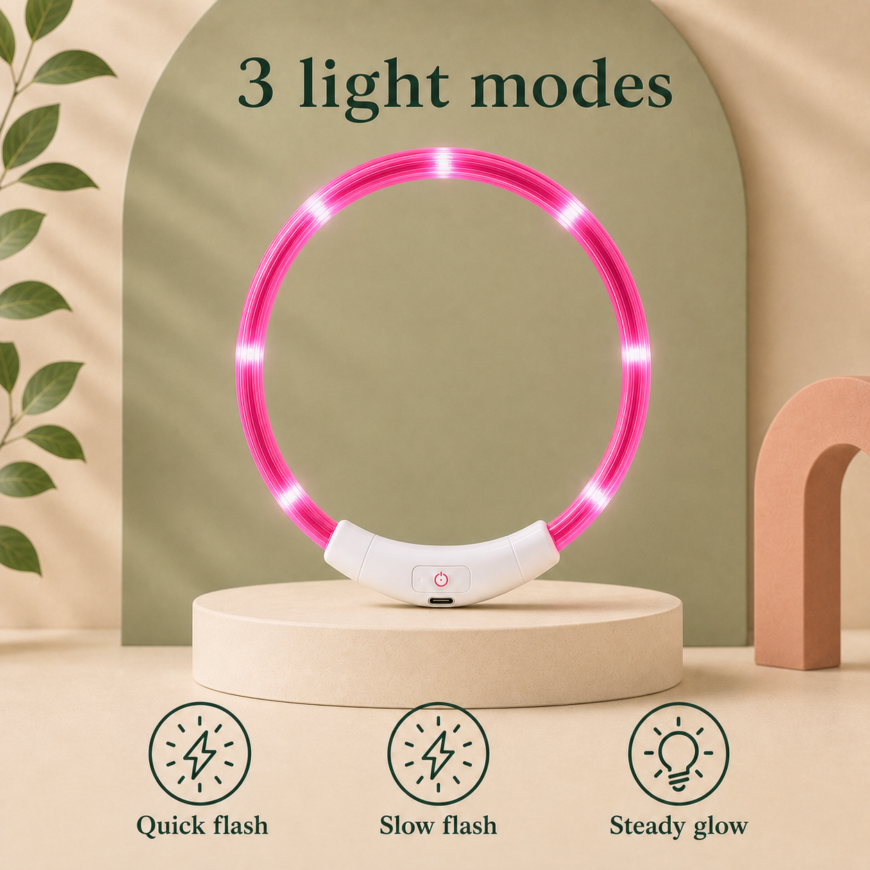 LED Light up Collar