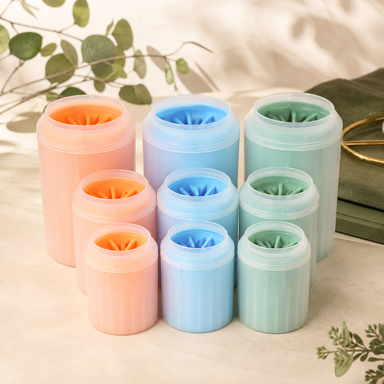 Soft Silicone Dog Paw Cleaner Cup