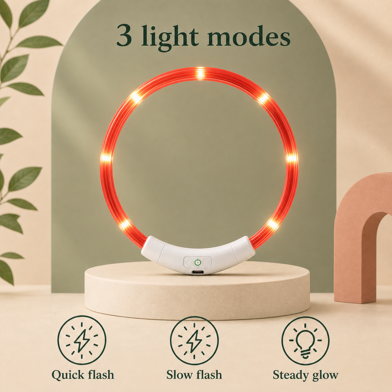 LED Light up Collar