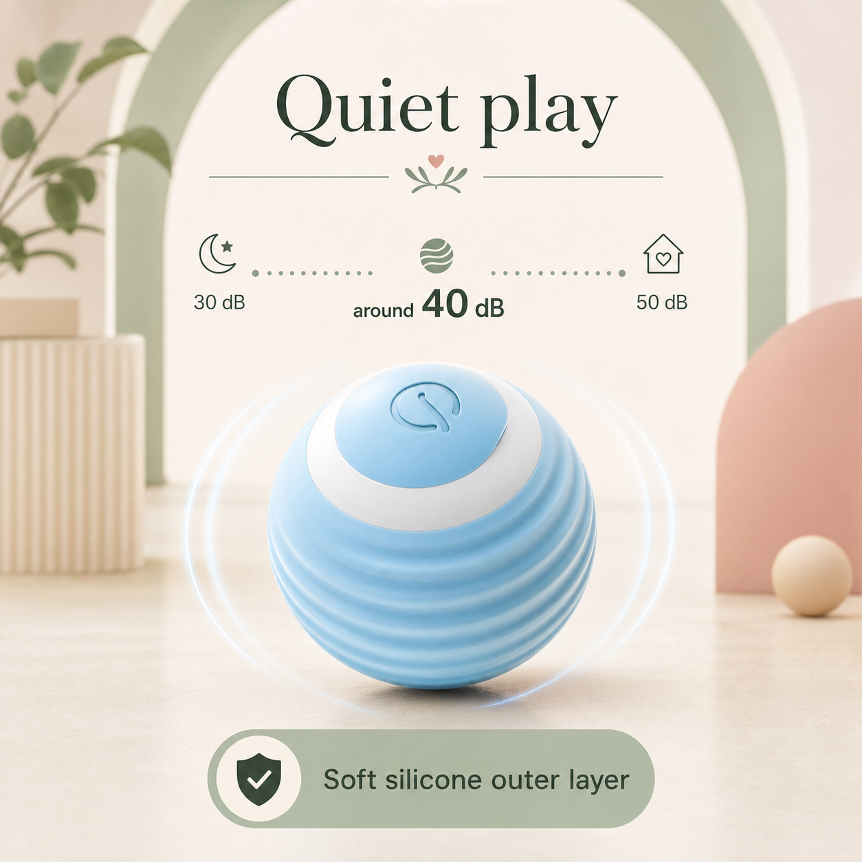 Automatic Self-Rolling Ball