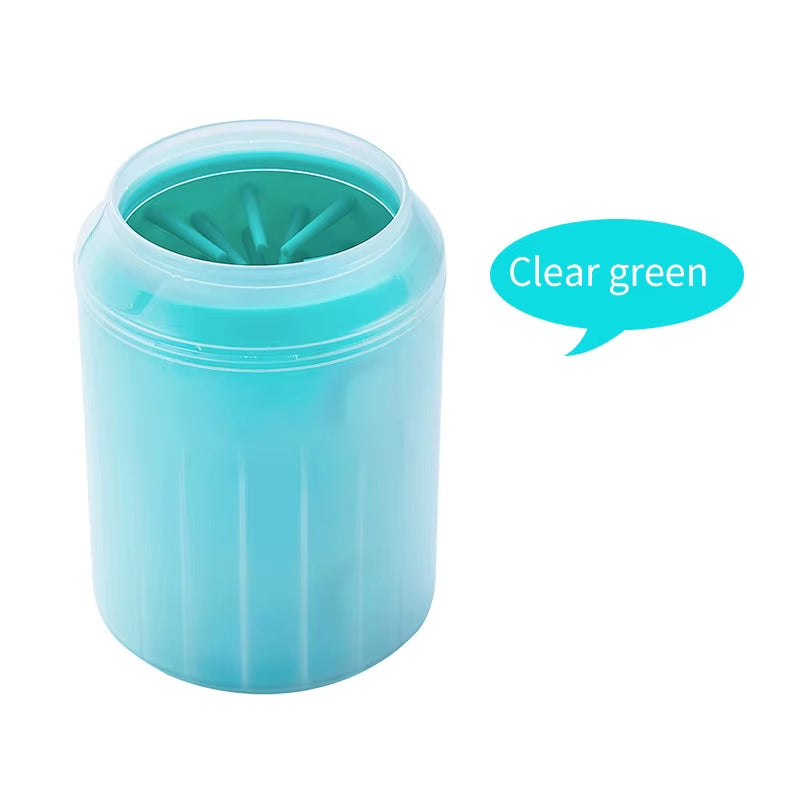 Soft Silicone Dog Paw Cleaner Cup 